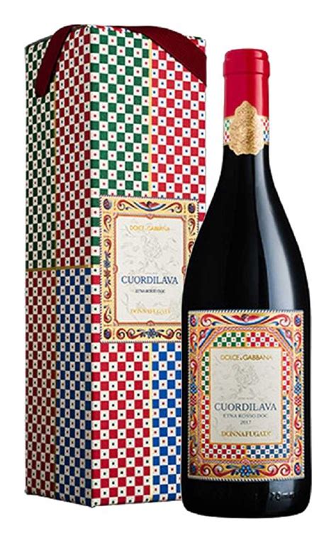 vino rosso dolce gabbana|2018 Donnafugata Cuordilava Dolce & Gabbana Rosso .